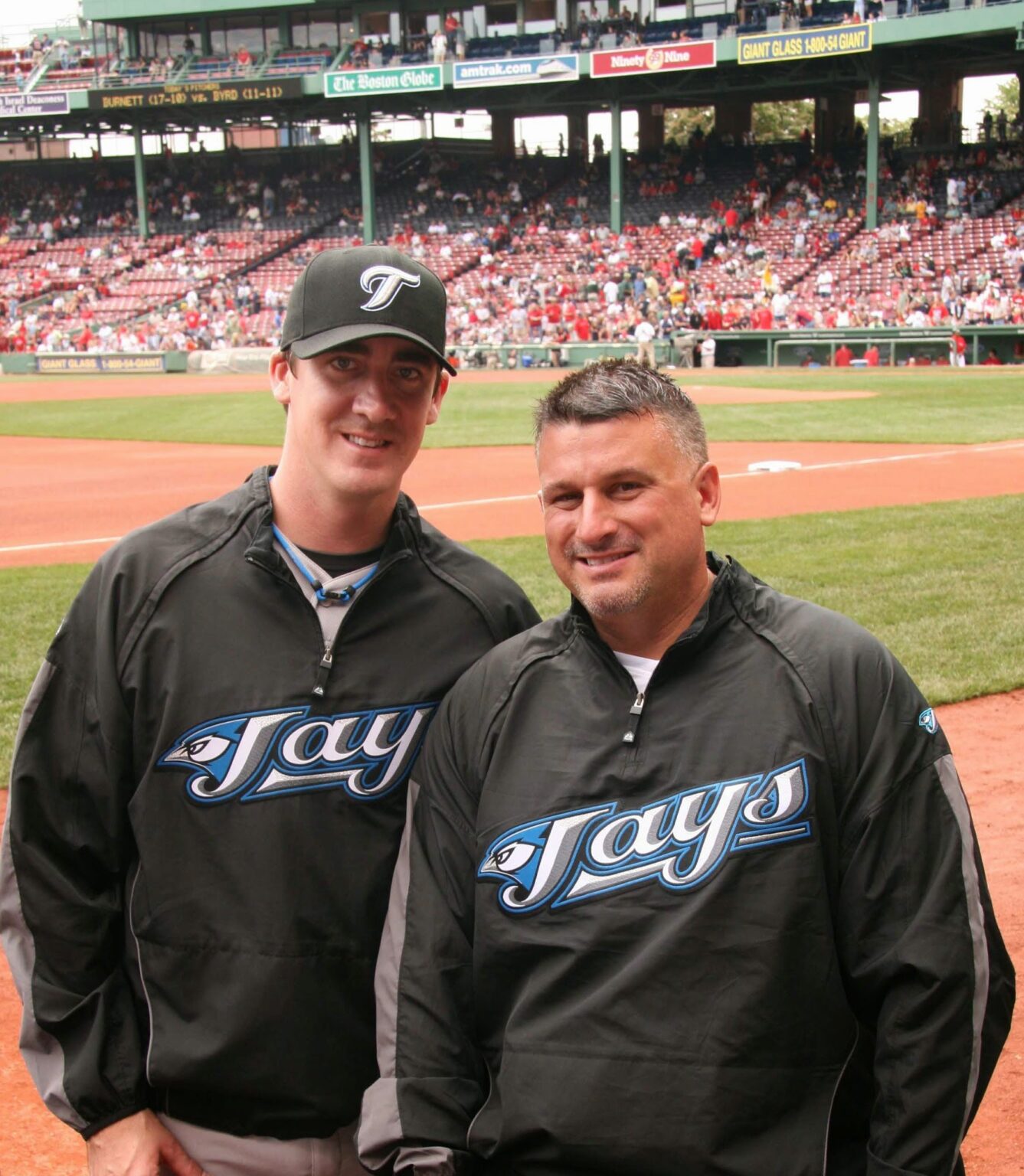 Scott and Tony at Fenway Park